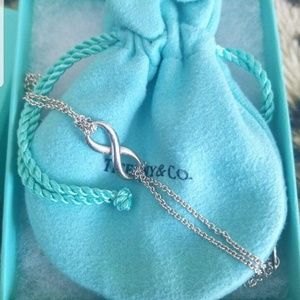 Silver Tiffany Infinity Bracelet